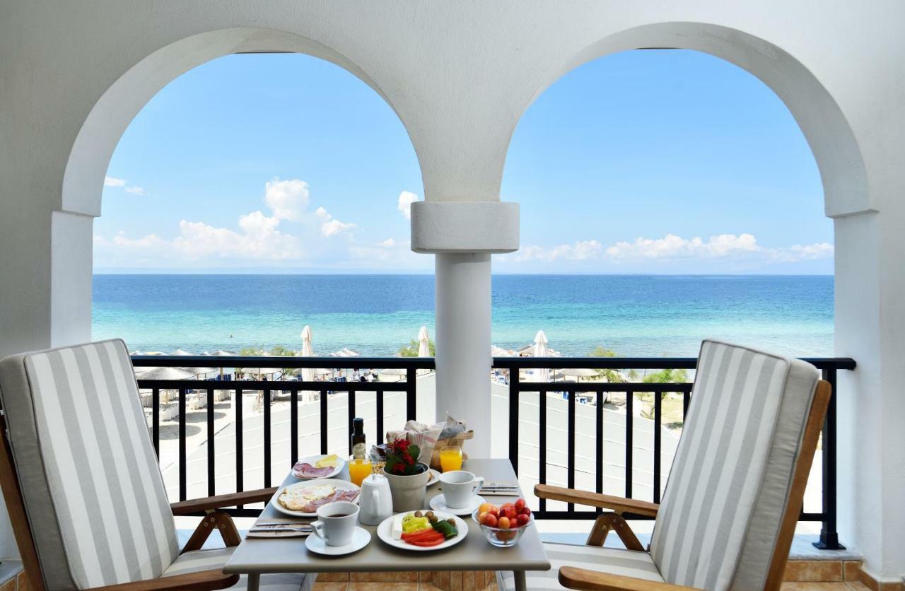 Apartamento Assano Seafront Luxury Nikiti  Exterior foto
